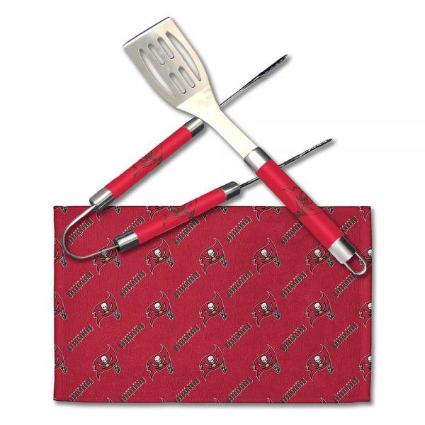 Tampa Bay Buccaneers BBQ Grill Utensil Set