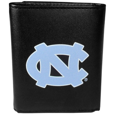 N. Carolina St. Wolfpack Deluxe Leather Tri-fold Wallet