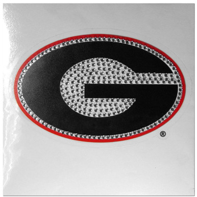 Georgia Bulldogs Vinyl Bling Decal| Sports Fans Merchandise
