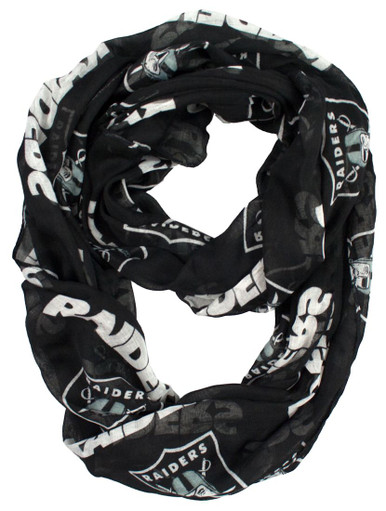  Littlearth NFL Las Vegas Raiders Colorblock Scarf