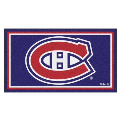 Habs Rug NHL - Montreal Canadiens 3x5 Rug 36