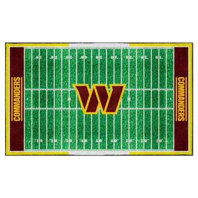 Washington Commanders 6x10 Plush Rug | Sports Fans Merchandise