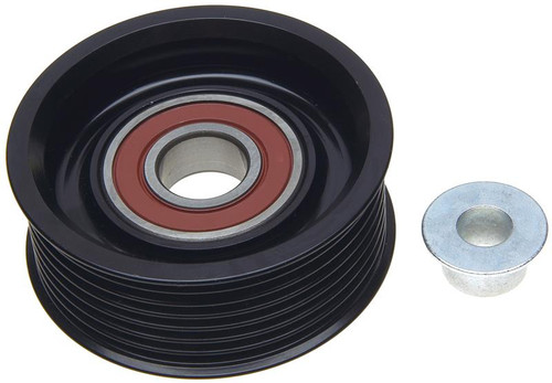 Gates 05-19 Nissan Frontier Steel V-Ribbed 7-Grooved Flanged Idler Pulley - 36222 Photo - Primary