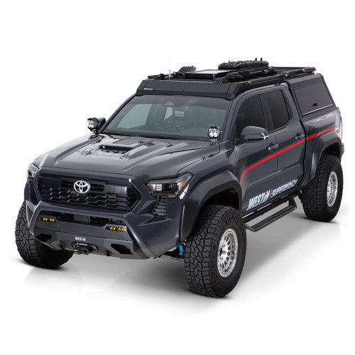 Westin 24-26 Toyota Tacoma DC Outlaw Drop Running Boards - Tex. Blk - 20-42785 Photo - Primary