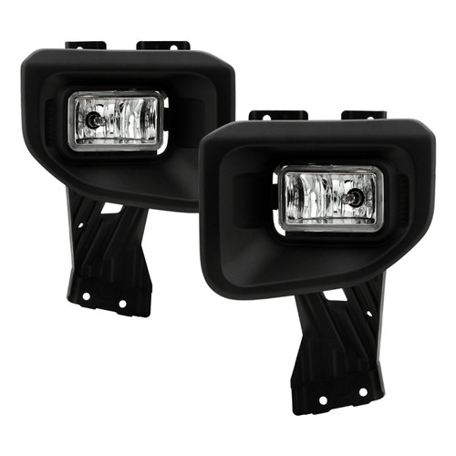 Spyder 20-22 Ford F250/F350 SD OEM Style LED Fog Lights w/Switch - Clear (FL-FF25020-C) - 9051128 Photo - Primary