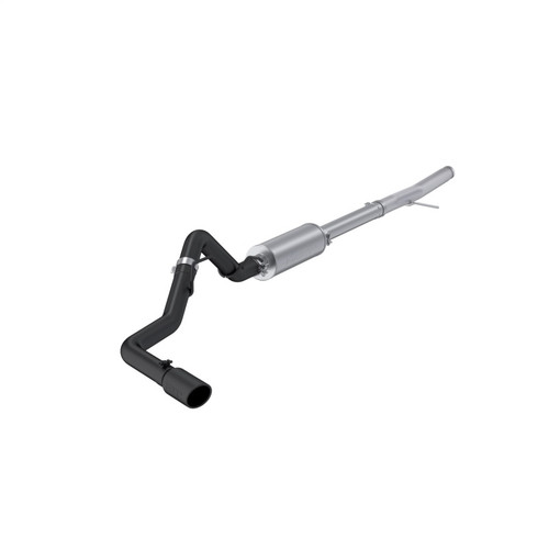 MBRP 2024 Ford Ranger Black-Coated Alum. Steel Single Side Outlet 3in Cat Back Exhaust - S5269BLK Photo - Primary