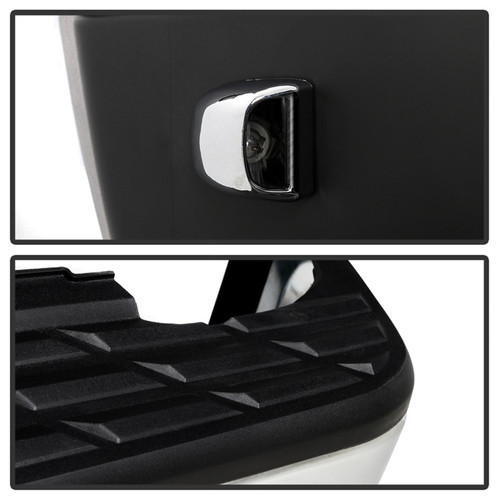 xTune 07-13 Chevy Silverado/GMC Sierra 1500 OEM Style Steel Rear Bumper - Chrome RB-CS07-SET-C - 9046926 Photo - Unmounted