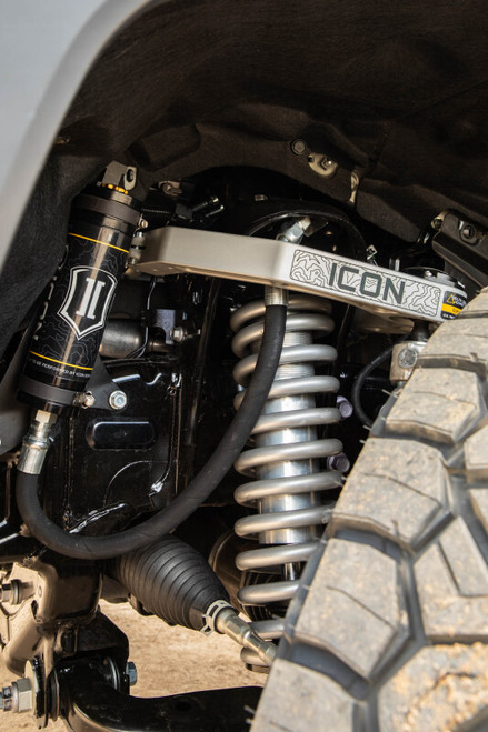ICON 2024+ Toyota Tacoma 1.25in-3in Stage 4 Suspension System Billet - K53294 Photo - Mounted