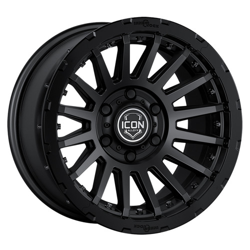 ICON Alloys Recon Pro Satin Black - 18 X 9 - 6 X 135- 6MM 5.25in BS - 23618906352SB Photo - Primary