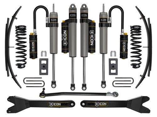 ICON 2023 Ford F250/F350 Super Duty 2.5in Stage 4 Suspension System w/ Expansion Pack - K62564RL Photo - Primary
