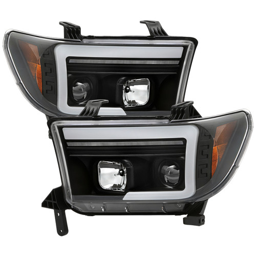 Spyder 07-09 Toyota Tundra Projector Headlights - Black (PRO-YD-TTU07V3PL-SEQ-BK) - 5087669 Photo - Primary