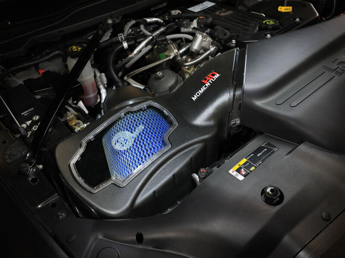 aFe POWER Momentum HD Intake System w/ Pro 10R Filter 25-26 RAM L6 6.7L Diesel - 50-70137T Photo - Mounted