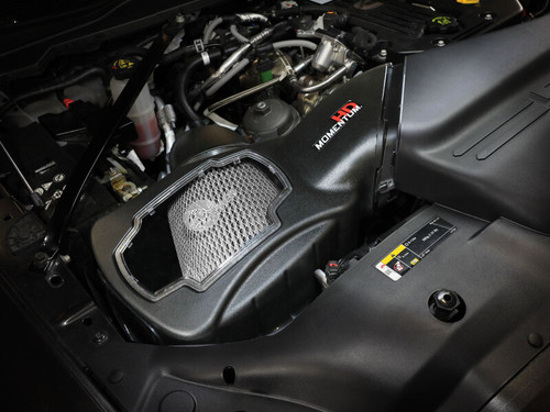aFe 25-26 RAM L6-6.7L (td) Momentum HD Cold Air Intake System w/ Pro DRY S Filter - 50-70137D Photo - Mounted