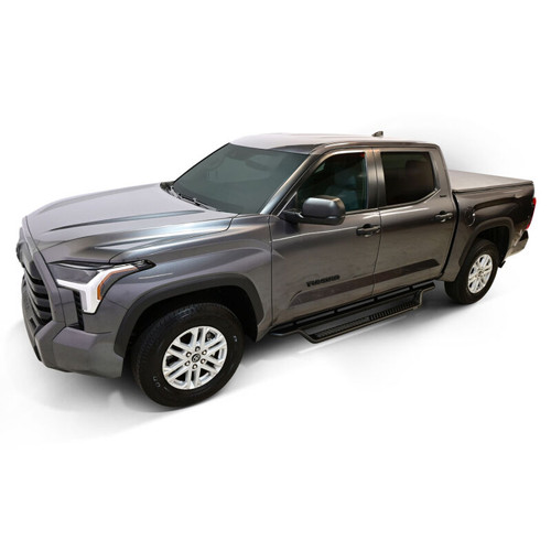 Westin 22-26 Toyota Tundra CrewMax Cab Outlaw Drop Running Boards - Textured Black - 20-44235 Photo - Mounted