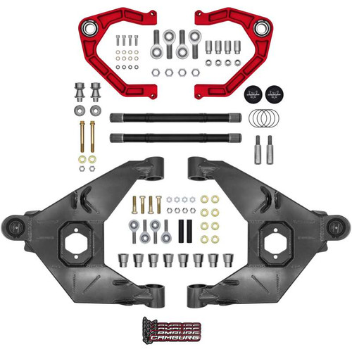Camburg 21-25 Ford Bronco 21-25 Trail Series L/T Kit w/ Axles (BILLET UCA) (RED) - CAM-110243-K-RED Photo - Primary