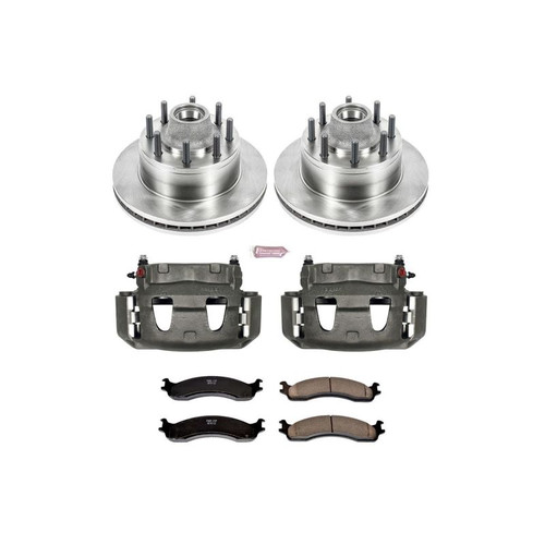 Power Stop 95-97 Ford F-350 Front Autospecialty Kit w/Cals - KCOE5087 Photo - Primary