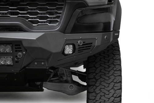 Addictive Desert Designs 25+ RAM 1500 RHO Bomber Front Bumper (20 Inch Lights) - F630012140103 Photo - Close Up