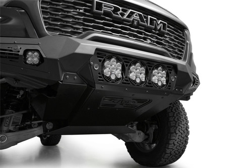 Addictive Desert Designs 2025+ Ram RHO Bomber Front Bumper - 3 Baja Designs LP6 - F630014100103 Photo - Close Up