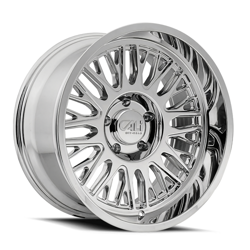 Cali Off-Road 9116 Vertex 22x12 / 6x135 BP / -44mm Offset / 87.1mm Hub Chrome Wheel - 9116-22236C Photo - Primary