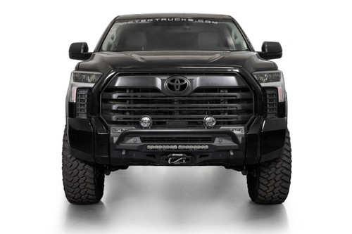 Addictive Desert Designs 2022+ Toyota Tundra Stealth Center Mount Front Bumper w/ Top Hoop - F760353120103 Photo - Primary