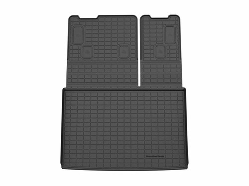 WeatherTech 15-20 Cadillac Escalade Seatback Cargo Liners HP - Black - 401575IM Photo - Primary