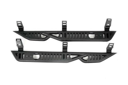 DV8 Offroad 24-25 Toyota Land Cruiser OE Plus Side Steps - Black Steel - SRTL4-01 Photo - Primary