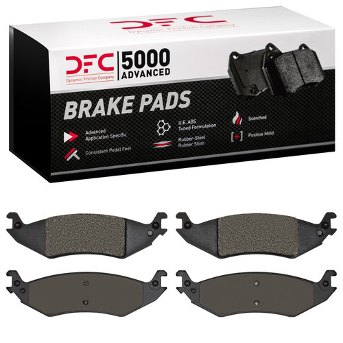 DFC 04-06 Ford Econoline Rear Semi Metallic 5000 Advanced Brake Pads - 1551-1046-00 Photo - Primary