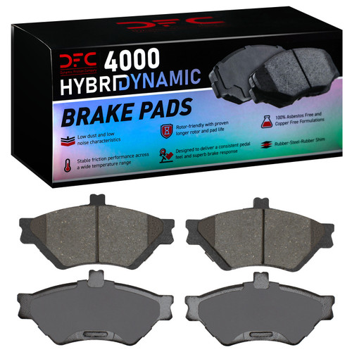 DFC 95-97 Mercury Grand Marquis Front 4000 Hybridynamic Brake Pads - 4000-0678-00 Photo - Primary
