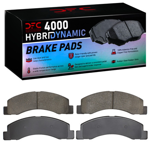 DFC 99-05 Ford F-350 Super Duty 4WD Front 4000 Hybridynamic Brake Pads - 4000-0756-00 Photo - Primary