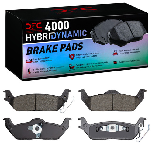 DFC 04-11 Lincoln Mark LT Rear 4000 Hybridynamic Brake Pads - 4000-1012-00 Photo - Primary