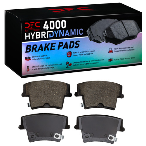 DFC 06-14 Dodge Magnum Rear 4000 Hybridynamic Brake Pads - 4000-1057-10 Photo - Primary