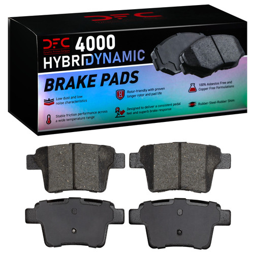 DFC 05-09 Mercury Sable Rear 4000 Hybridynamic Brake Pads - 4000-1071-00 Photo - Primary