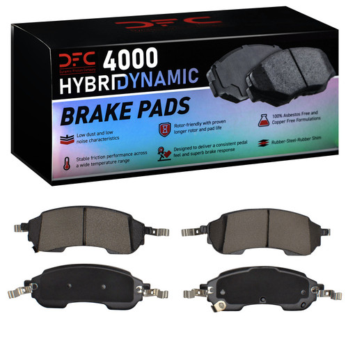 DFC 21-26 Ford Ranger Rear 4000 Hybridynamic Brake Pads - 4000-2414-00 Photo - Primary