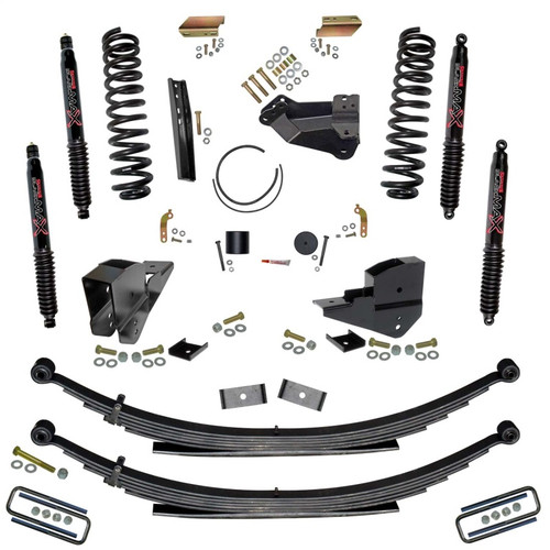 Skyjacker 4In SYS 23 F250 4WD GAS W/BLK - F23401KS-B Photo - Primary