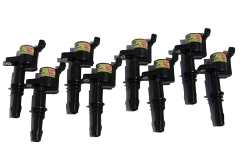 Granatelli 97-10 Ford F-150 4.6L 25KV OEM Coil Pack Replacements - Black (Set of 8) - 21-2001-SF User 1