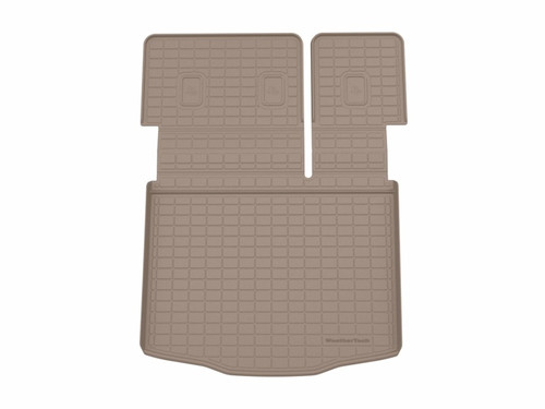 WeatherTech 20-26 Ford Escape Behind 2nd Row Seating SeatBack Cargo Liners HP - Tan - 411576IM Photo - Primary