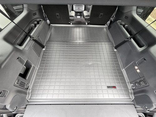 WeatherTech 25-26 Ford Expedition Max Trunk Cargo Liners - Grey - 421871 Photo - Mounted