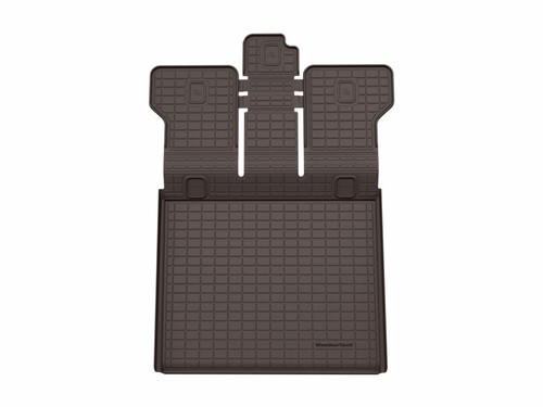 WeatherTech 10-24 Toyota 4Runner Behind 3rd Row Seating SeatBack Cargo Liners HP - Cocoa - 431509IM Photo - Primary