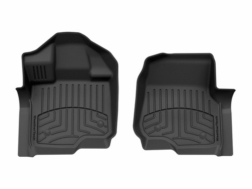 WeatherTech 15-20 Ford F-150 1st Row Front FloorLiner HP for Vinyl Floors - Black - 446971VIM Photo - Primary