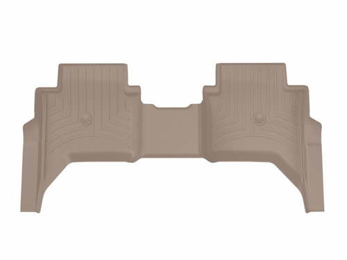 WeatherTech 24-26 Ford Ranger Raptor 2nd Row Rear FloorLiner - Tan - 4518492 Photo - Primary
