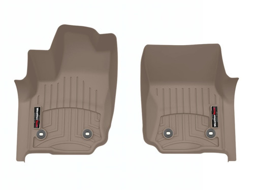 WeatherTech 25-26 Toyota 4Runner 1st Row Front FloorLiner - Tan - 4519191 Photo - Primary