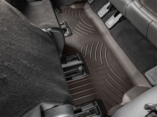 WeatherTech 25-26 Ford Expedition 2nd Row Rear FloorLiner 2pc - Black - 4719483 Photo - Primary