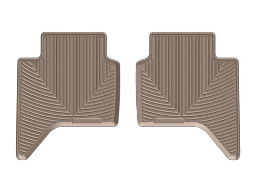 WeatherTech 19-25 Ford Ranger 2nd Row Rear All-Weather Floor Mats - Black - W520TN Photo - Primary