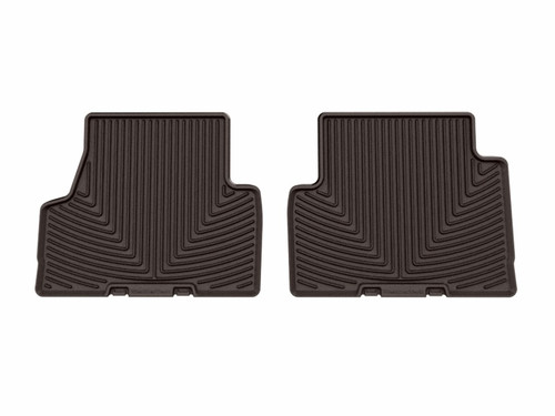 WeatherTech 22-26 Ford Maverick Hybrid 2nd Row Rear All-Weather Floor Mats - Cocoa - W685CO Photo - Primary