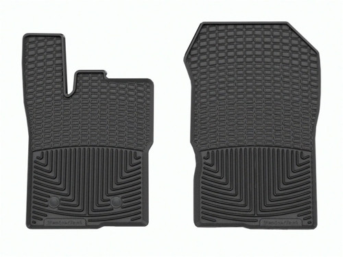 WeatherTech 24-25 Ford Ranger 1st Row Front All-Weather Floor Mats - Black - W697 Photo - Primary
