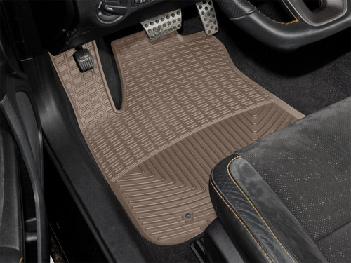 WeatherTech 11-23 Chrysler 300-Rear Wheel Drive-1st Row Front All-Weather Floor Mats 2pc - Tan - W709TN Photo - Primary