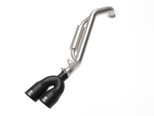aFe Takeda 2-1/2in 304 Stainless Steel Axle-Back Exhaust w/ Black Tip Hyundai Kona 24-26 L4-1.6L (t) - 49-37046-B Photo - Primary