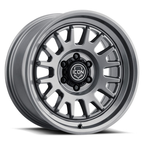 ICON Anza 17x8.5 / 5x150 / 25mm / 5.75in BS Gun Metal Wheel - 8217855557GM Photo - Primary