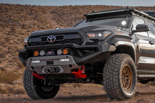 ARB 2024+ Toyota Tacoma Zenith Winch Bar - Matte Black - 3423230 Photo - Mounted