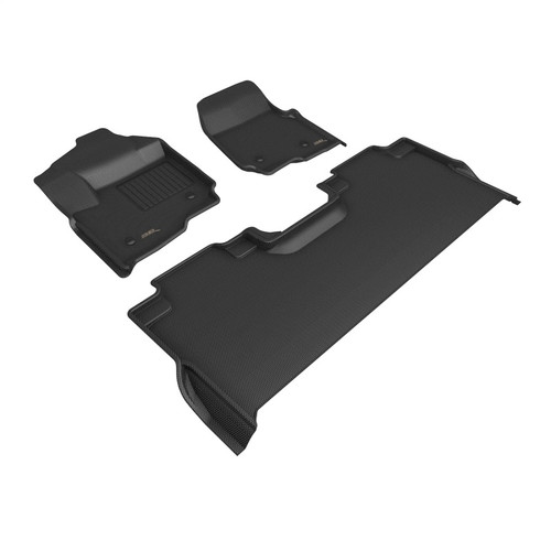 3D MAXpider 23-26 Ford F-250/F-350/F-450 Crew Cab Kagu Black Full Set - L1FR16901509 Photo - Primary
